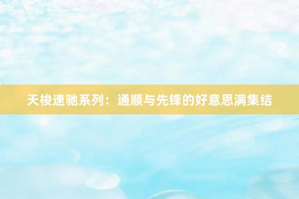 天梭速驰系列：通顺与先锋的好意思满集结